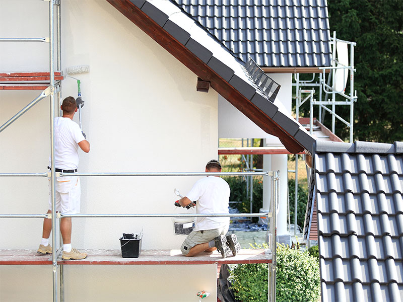 Fassadensanierung in Lübeck vom Malerfachbetrieb